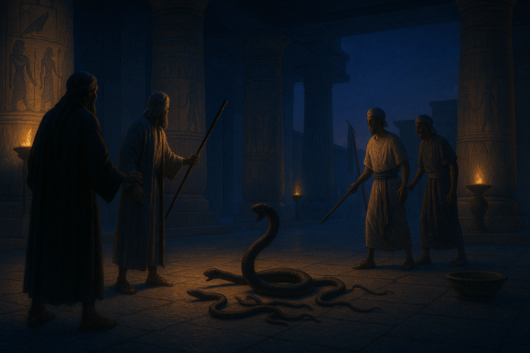 Va’era—Moses confronts Pharaoh as the Finger of God overcomes Egyptian sorcery